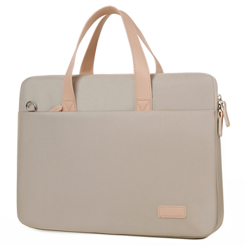 Geantă de umăr pentru documente și laptop, impermeabilă, ultraușoară, rezistentă la șocuri, material poliester, vară 2023.