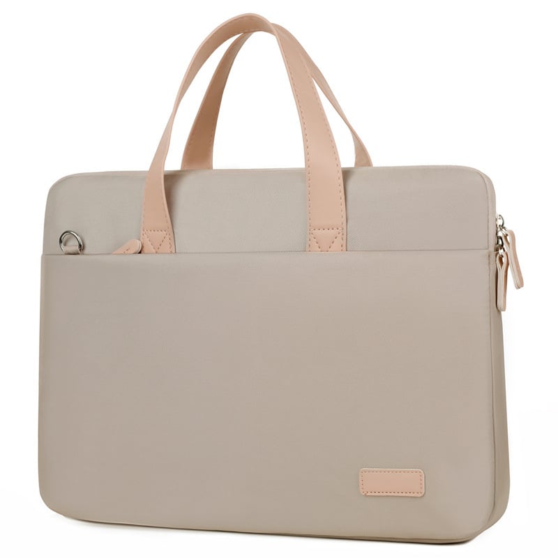 Geantă de umăr pentru documente și laptop, impermeabilă, ultraușoară, rezistentă la șocuri, material poliester, vară 2023.