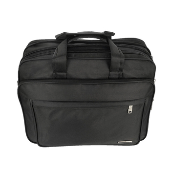 HY048 Didelės talpos dokumentų krepšys su 16 colių nešiojamojo kompiuterio kišene, Oxford audinys, užtrauktukas, kvėpuojantis ir atsparus vandeniui