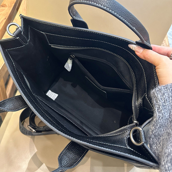 Geantă de afaceri din piele pentru bărbați, cu model floral vintage, impermeabilă, extensibilă, căptușeală poliester, ideală pentru călătorii de afaceri