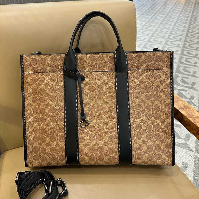 Geantă de afaceri din piele pentru bărbați, cu model floral vintage, impermeabilă, extensibilă, căptușeală poliester, ideală pentru călătorii de afaceri