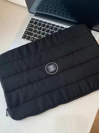 Geantă pentru laptop, ultra-ușoară, pluș, stil urban minimalist de tip servietă, căptușeală din poliester