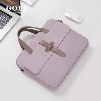 GOLF Torba za laptop s unutarnjom džepom, otporan materijal (tkanina/sintetička koža), velika kapaciteta, nošenje preko ramena i crossbody