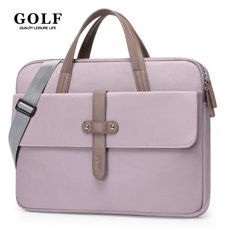 GOLF Torba za laptop s unutarnjom džepom, otporan materijal (tkanina/sintetička koža), velika kapaciteta, nošenje preko ramena i crossbody