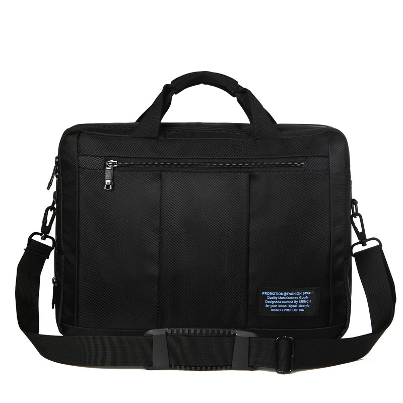 Nailoninė nešiojamojo kompiuterio kuprinė su kabliuko užsegimu, vidinė apdaila ir užraktas, tinkama nešiojamojo kompiuteriui ir iPad