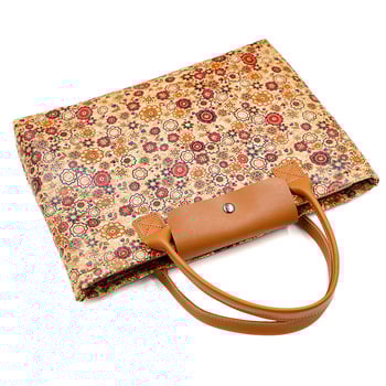 Τσάντα λαπτοπ από φελλό, αδιάβροχη, ανθεκτική σε σεισμούς, Unisex, ελαφριά, εκτύπωση λογοτύπου