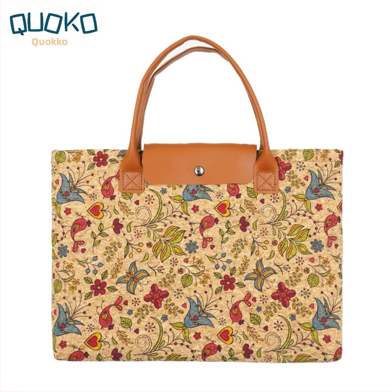 Τσάντα λαπτοπ από φελλό, αδιάβροχη, ανθεκτική σε σεισμούς, Unisex, ελαφριά, εκτύπωση λογοτύπου