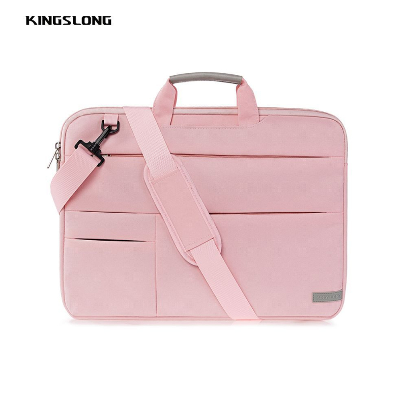 Kingslong torba za prijenosno računalo s vodootpornim Oxford platnom, unutarnja zaštita od udara, gradski crossbody dizajn