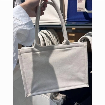 Platnena torba za laptop - Unisex, ručno i preko ramena, Jesen 2024