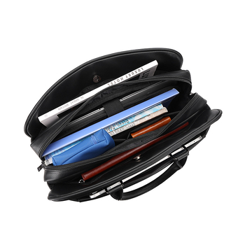 Katypaul geantă de laptop business, impermeabilă, ultraușoară, material PU, Primăvara 2025, unisex