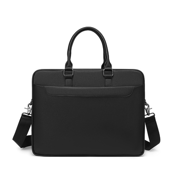 Katypaul geantă de laptop business, impermeabilă, ultraușoară, material PU, Primăvara 2025, unisex