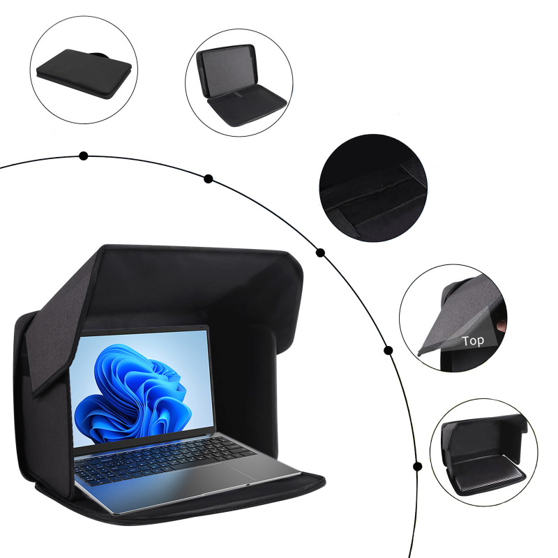 Nothing husă de confidențialitate pentru laptop — husă de protecție pliabilă din stofă Oxford, respirabilă, unisex, primăvara 2025