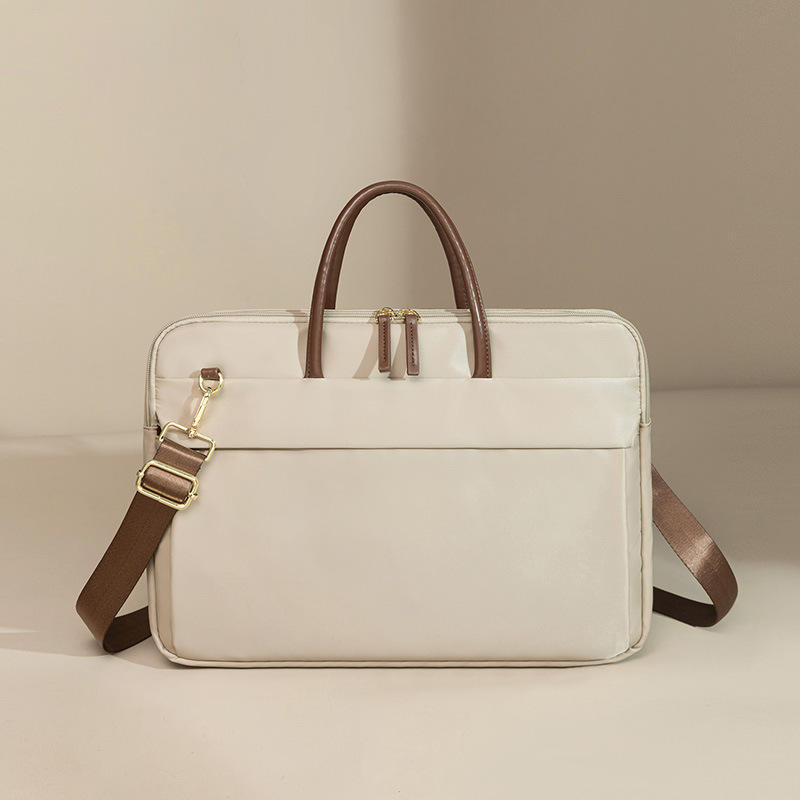 Geantă pentru laptop din material Oxford, design ergonomic pentru reducerea poverii, căptușeală din nylon, Primăvara 2025, Stil urban