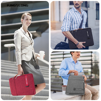 Τσαντα λάπτοπ μεγάλης χωρητικότητας, unisex, αδιάβροχη και αντί-κραδασμική, από Oxford ύφασμα με επένδυση πολυεστέρα, στυλ φορητού φακέλου