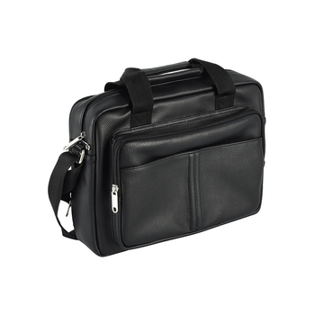 Geantă pentru laptop – stil Business Elite, Material PU, respirabilă, impermeabilă, antibacteriană, capacitate extensibilă