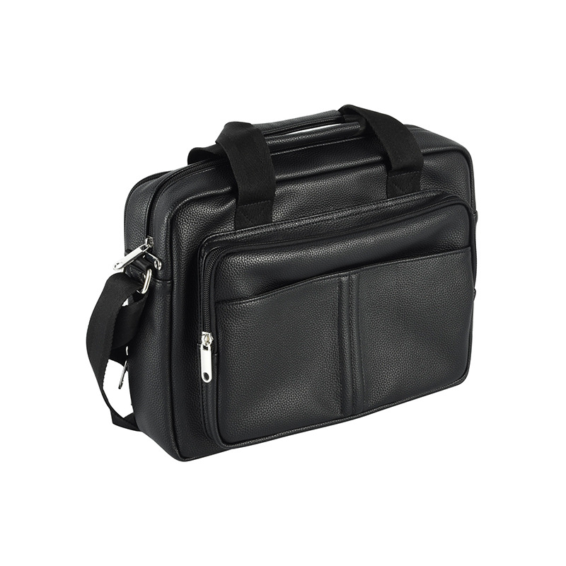 Geantă pentru laptop – stil Business Elite, Material PU, respirabilă, impermeabilă, antibacteriană, capacitate extensibilă