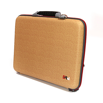 BRN EVA laptop táska - vízálló, kopásálló, cipzárral záródó, puha fogantyú, kézitáska stílusban