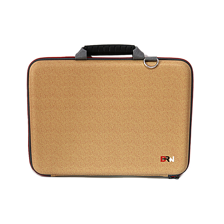 BRN EVA laptop táska - vízálló, kopásálló, cipzárral záródó, puha fogantyú, kézitáska stílusban