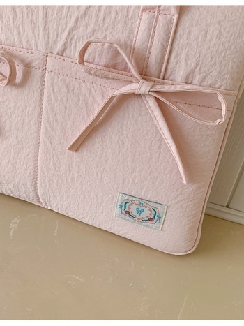 Blings geantă pentru laptop – protecție anti-seismică, material nylon, lansare primăvara 2025, stil proaspăt și dulce, model monocrom