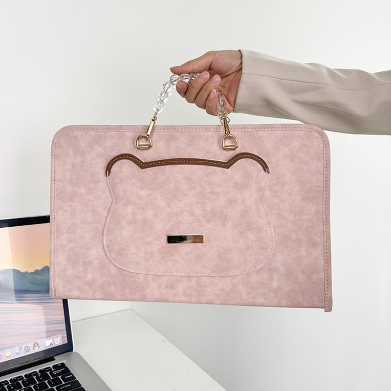 Παγκόσμια θήκη λάπτοπ, αδιάβροχο PU, άνοιξη 2025, unisex.