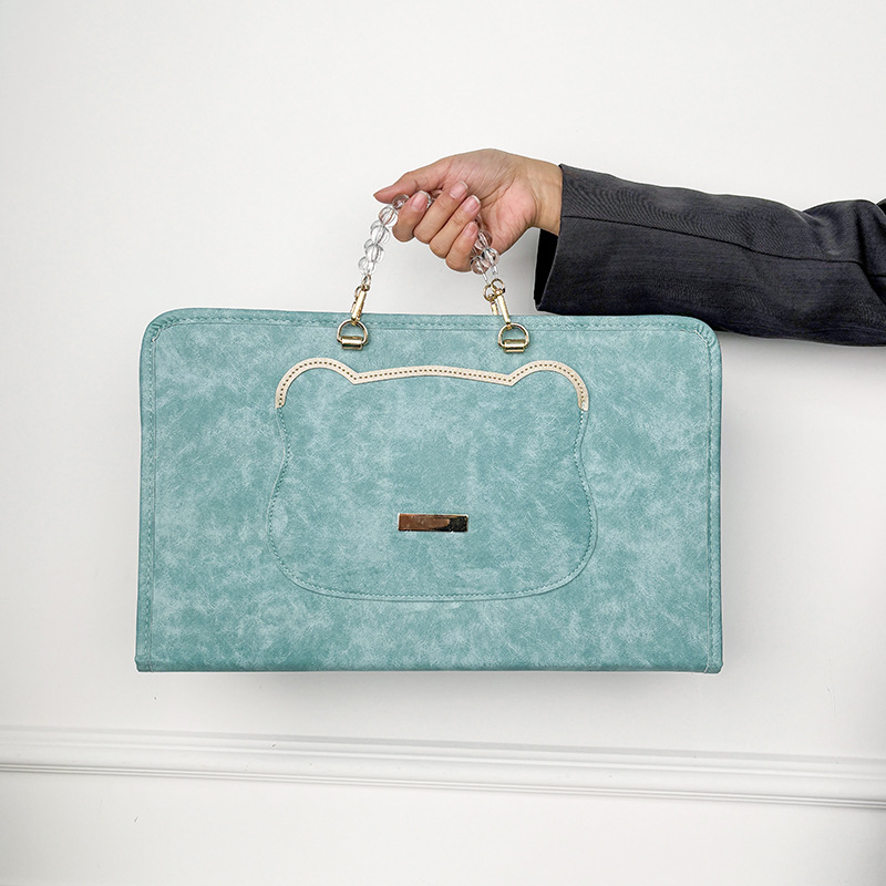 Παγκόσμια θήκη λάπτοπ, αδιάβροχο PU, άνοιξη 2025, unisex.