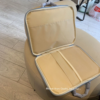 Τσάντα για φορητό με καρό μοτίβο, εμπνευσμένη από την Κορέα, θήκη προστασίας με επένδυση από νάιλον, Oxford ύφασμα, ανθεκτική στη φθορά και ελαφριά για ταξίδια