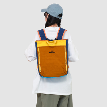 Ruksak za laptop za svakodnevnu upotrebu i putovanja, najlon, kapacitet 20–35 L, podstava poliester, uzorak Color Blocking, odvojiva ramenska traka