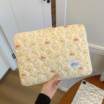 iPad pohranjiva torbica s geometrijskim uzorkom, vanjski dio od pamuka i poliesterova podstava, prozračna i ultra lagana, antibakterijska, proljeće 2024
