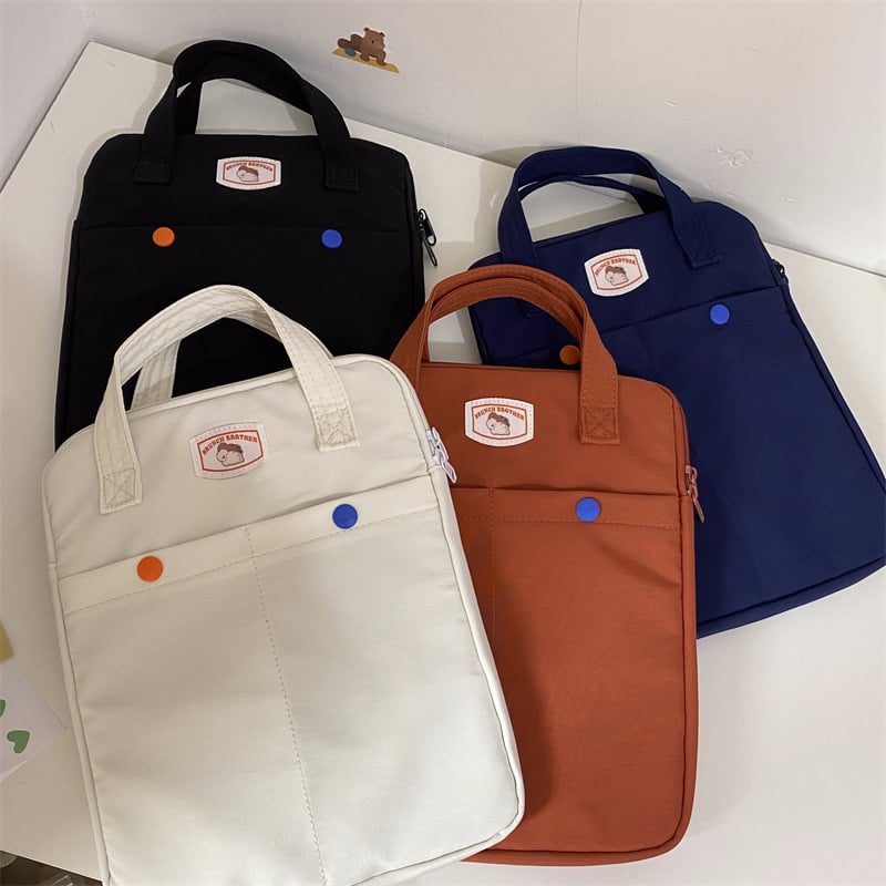 Geantă laptop unisex din Oxford, rezistentă la uzură și reduce povara purtării, lansată vara 2023.