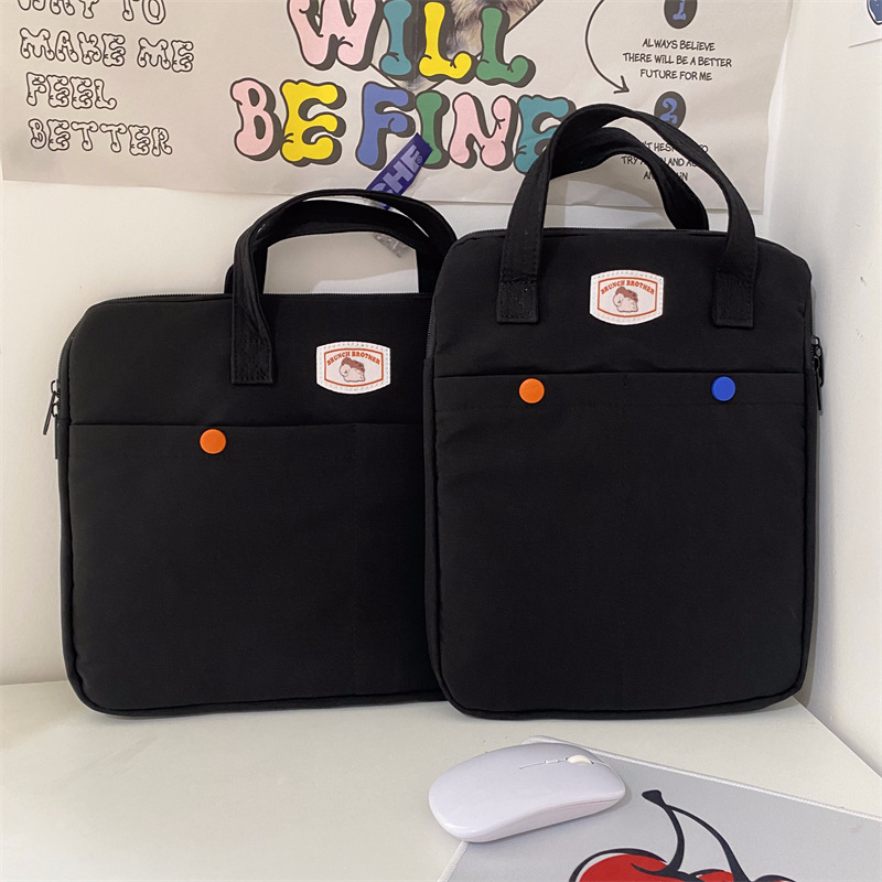 Geantă laptop unisex din Oxford, rezistentă la uzură și reduce povara purtării, lansată vara 2023.