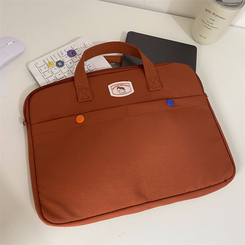 Geantă laptop unisex din Oxford, rezistentă la uzură și reduce povara purtării, lansată vara 2023.