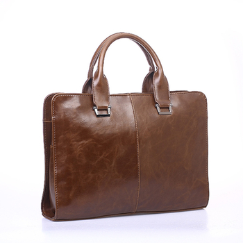 Will PU bőr üzleti táska, egyszínű, belső poliészter-pamut bélés, kopásálló, üzleti utazásokhoz