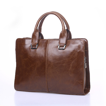 Will PU bőr üzleti táska, egyszínű, belső poliészter-pamut bélés, kopásálló, üzleti utazásokhoz