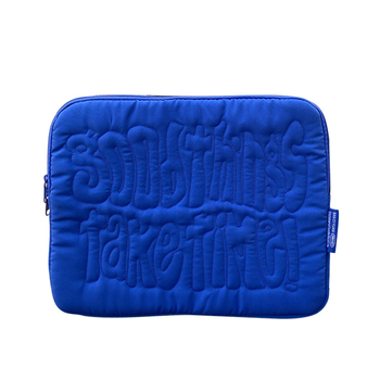 Poliészter laptop/tablet tok, ultrakönnyű, kopásálló, anti-lopás, bővíthető dizájn, pamut bélés