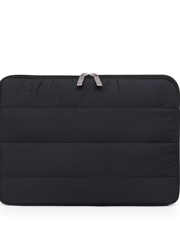 Θήκη λάπτοπ από νάιλον συμβατή με Apple, ultra-light, επένδυση από βαμβάκι, μονόχρωμο σχέδιο, στυλ νεανικός φοιτητής (Άνοιξη 2025)