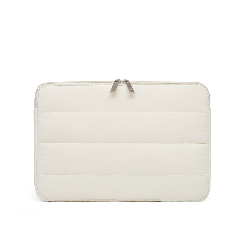 Θήκη λάπτοπ από νάιλον συμβατή με Apple, ultra-light, επένδυση από βαμβάκι, μονόχρωμο σχέδιο, στυλ νεανικός φοιτητής (Άνοιξη 2025)