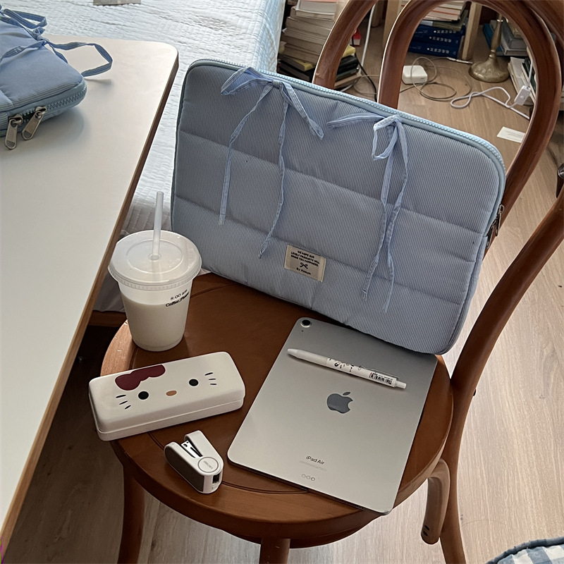 KAZUM tabletatás táska – Óceán stílusú fűzős masni, Vízálló, Kopásálló, Poliészter anyag, Nylon bélés, Női, 2025 tavasz