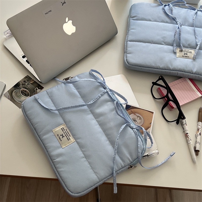 KAZUM tabletatás táska – Óceán stílusú fűzős masni, Vízálló, Kopásálló, Poliészter anyag, Nylon bélés, Női, 2025 tavasz