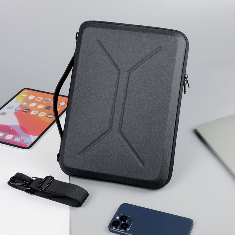 PS5 prenášacia taška s EVA tvrdým puzdrom, vodeodolná, proti otrasom, odnímateľný ramenný popruh, tlmič nárazov