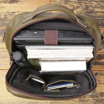 Rucsac extensibil din piele naturală, piele de vită prim-strat, rucsac de călătorie în stil urban, căptușeală din poliester