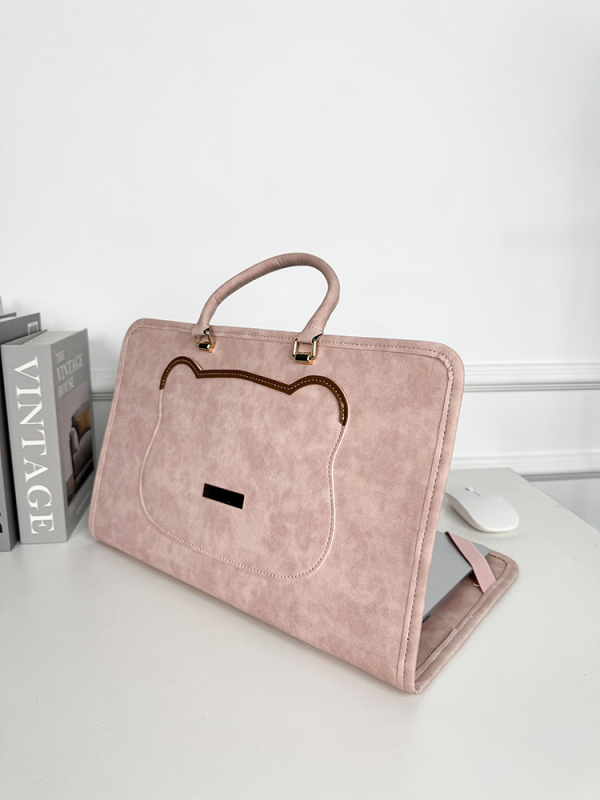 Ochranný obal na notebook z PU, jednofarebný dizajn, osviežujúci a sladký štýl, podšívka PU, leto 2025