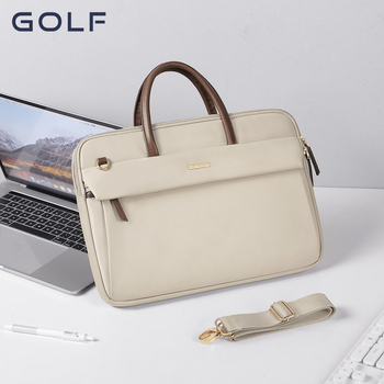Geantă laptop pentru femei GOLF – Material textil rezistent, Geantă de afaceri, Primăvara 2023