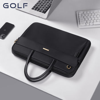 Geantă laptop pentru femei GOLF – Material textil rezistent, Geantă de afaceri, Primăvara 2023