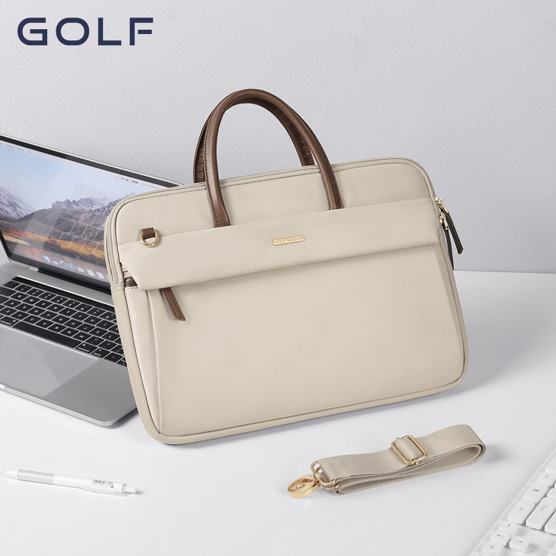 Geantă laptop pentru femei GOLF – Material textil rezistent, Geantă de afaceri, Primăvara 2023