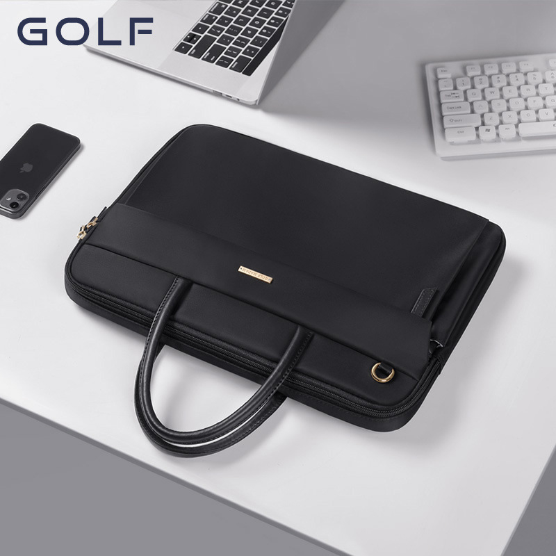 Geantă laptop pentru femei GOLF – Material textil rezistent, Geantă de afaceri, Primăvara 2023
