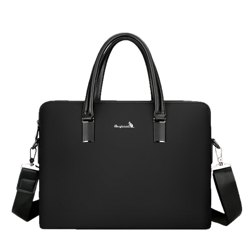 Verslo portfelis – Oxford audinys, 14 colių nešiojamam kompiuteriui, lengvas, atsparus dėvėjimuisi, Bonnie Kangaroo