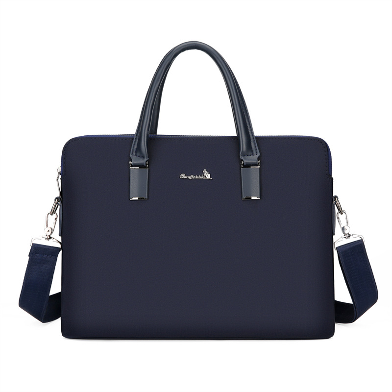 Verslo portfelis – Oxford audinys, 14 colių nešiojamam kompiuteriui, lengvas, atsparus dėvėjimuisi, Bonnie Kangaroo