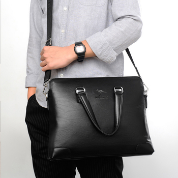 Vyrų verslo dėklas – miesto stilius, PU medžiaga, atsparus vandeniui, kvėpuojantis poliesterio pamušalas, tinka verslo kelionėms