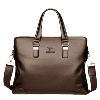 Vyrų verslo dėklas – miesto stilius, PU medžiaga, atsparus vandeniui, kvėpuojantis poliesterio pamušalas, tinka verslo kelionėms