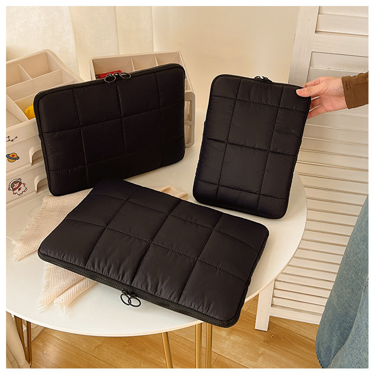 Torba za laptop s K-stil šivanjem, jednofarbni uzorak, tijelo od pamuka, podstava od poliestera, proširenje